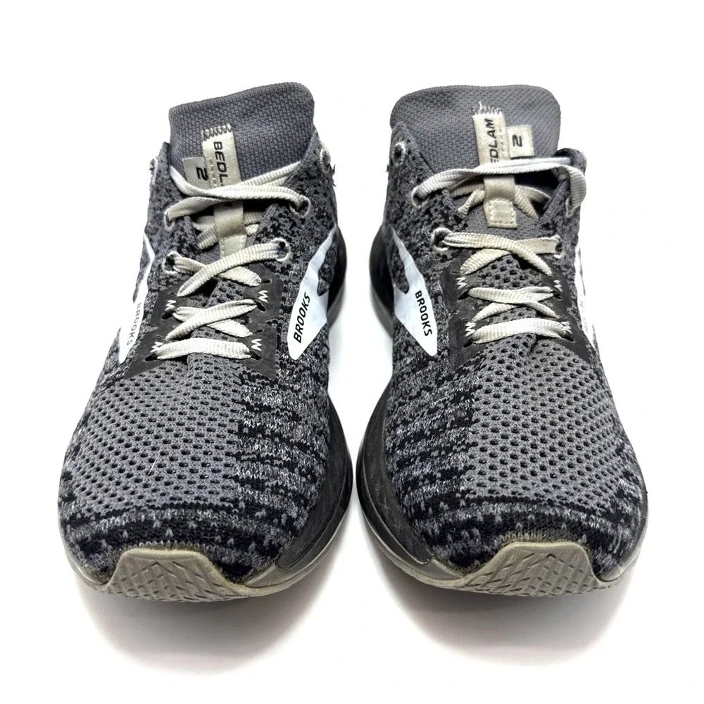 Brooks Womens Bedlam 2 1202971B004 Gray Running Shoes Sneakers Size 7.5 B